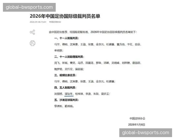 裁判委员会构成与任命分析 本轮欧洲足球执法标准统一挑战